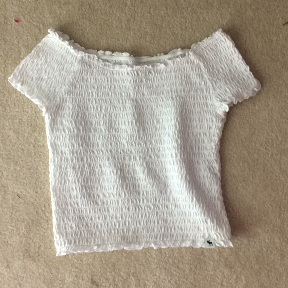 Abercrombie White Tank Top